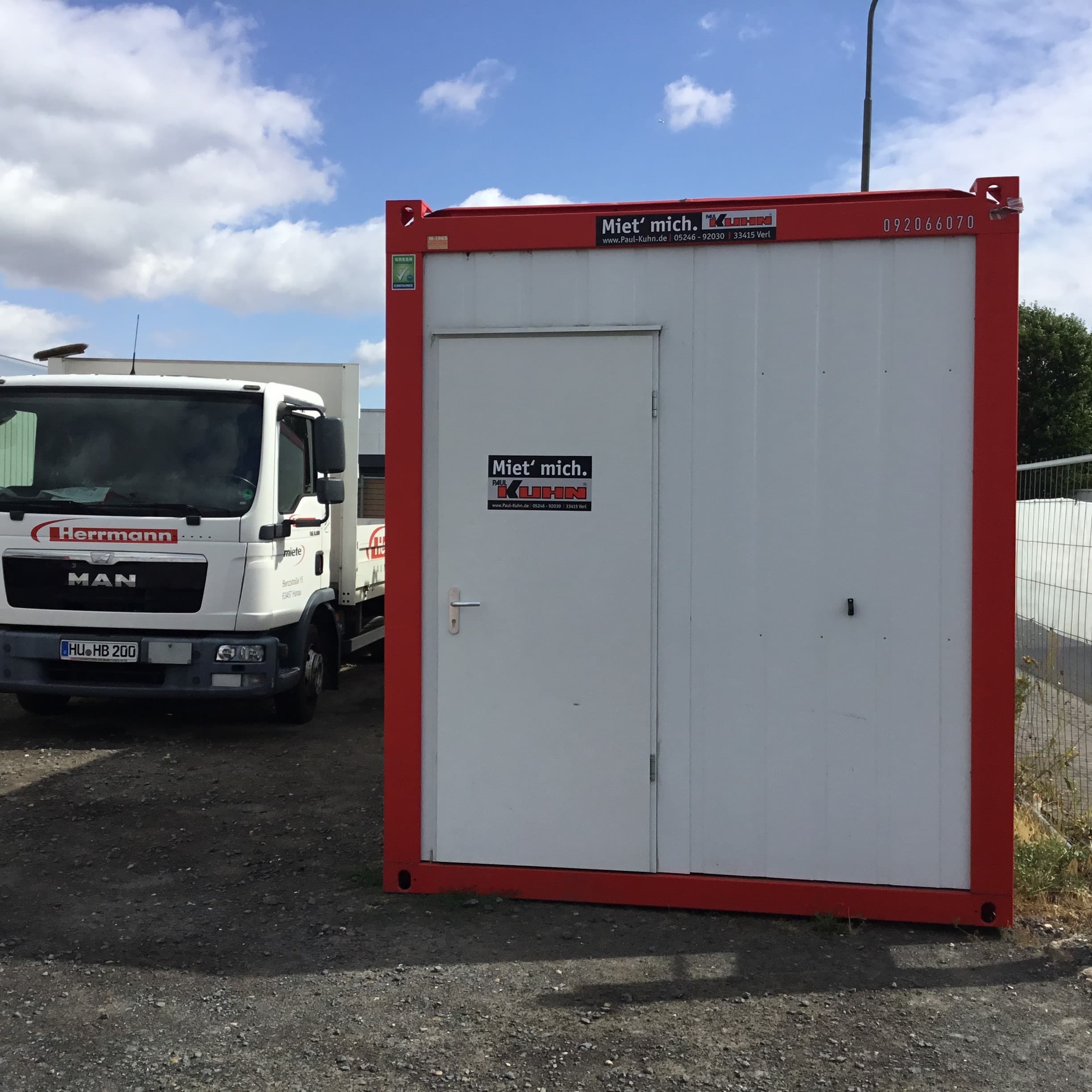 Bürocontainer Containex 20 Fuß Nr. 022032288