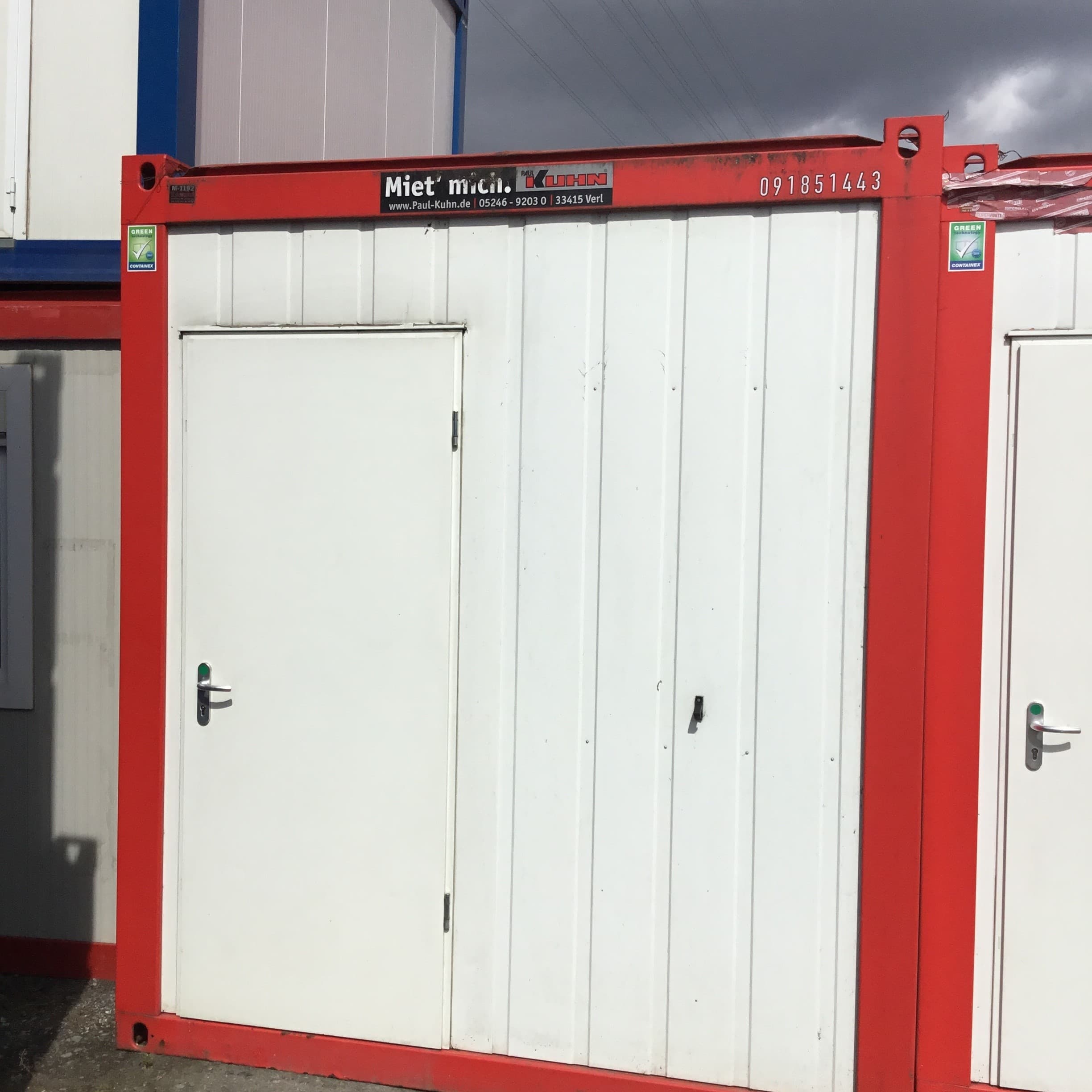 Bürocontainer Containex 20 Fuß Nr. 091851443
