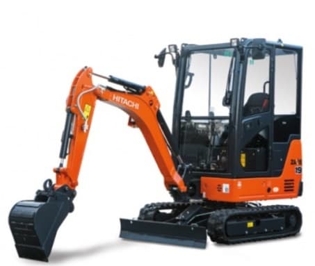 Minibagger Hitachi ZX 19